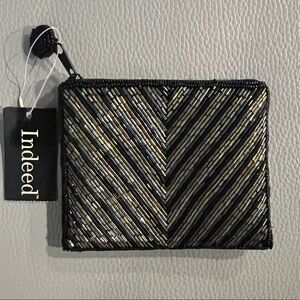 BEADED Coin ID Pouch Purse